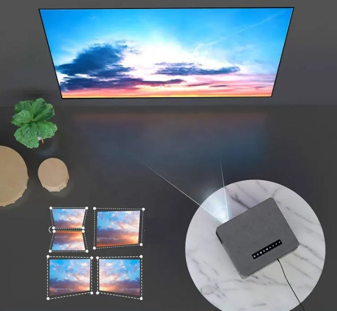 PROJECTOR ANDROID SMART TV WIFI FULL HD 13000LM ZOOM 200" AUTOFOCUS Manufacturer code Projektor domowy biurowy android