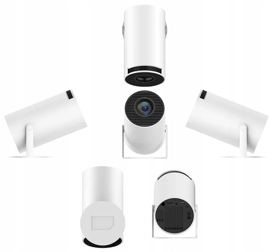 PROJECTOR ANDROID TV WIFI FULL HD PORTABLE SMART ROTARY SPEAKER Manufacturer code PROJEKTOR RZUTNIK HY300 PRO PLUS PRZENOŚNY MI