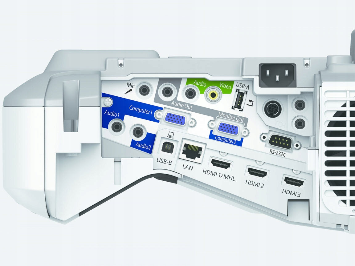 PROJECTOR EPSON EB-695Wi + FREEBIE HDMI HOLDER AND CABLE Color white