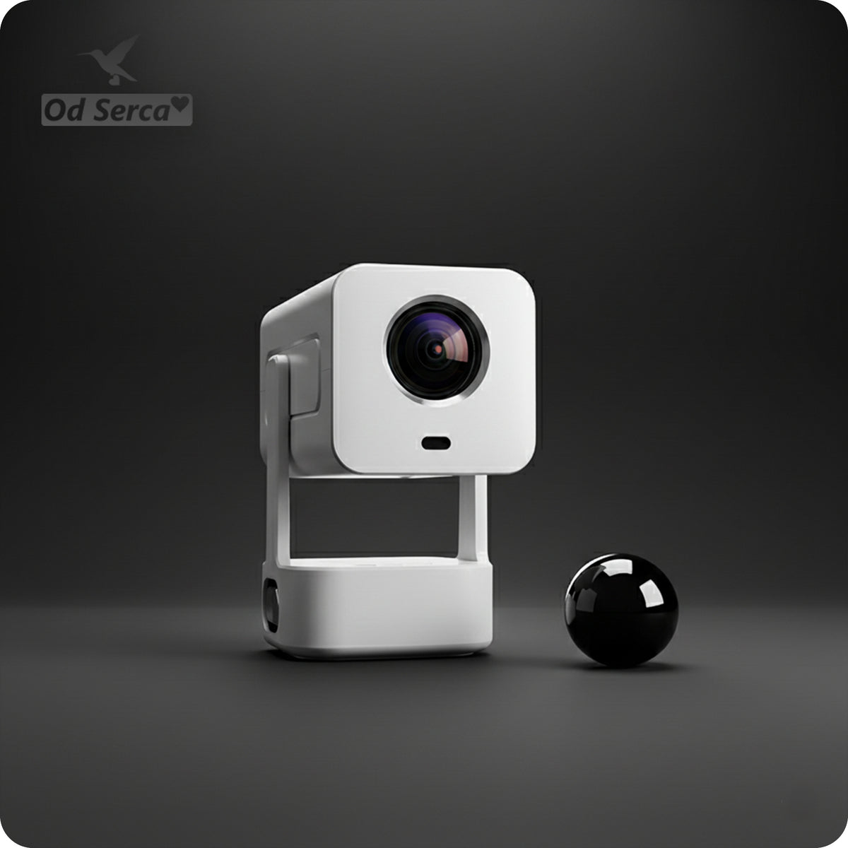 PROJECTOR FILM ANDROID TV WIFI BLUETOOTH FULL HD PORTABLE WHITE Packaging status original