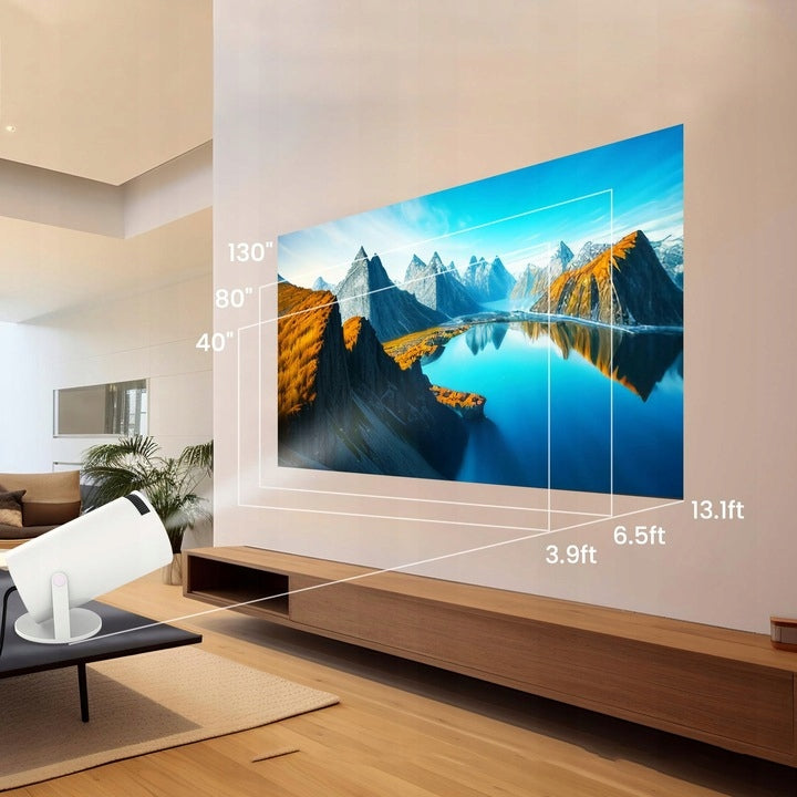 PROJECTOR HY300 PRO NEW VERSION 4K PORTABLE PROJECTOR SMART ANDROID TV WiFi Manufacturer code HY300 PRO