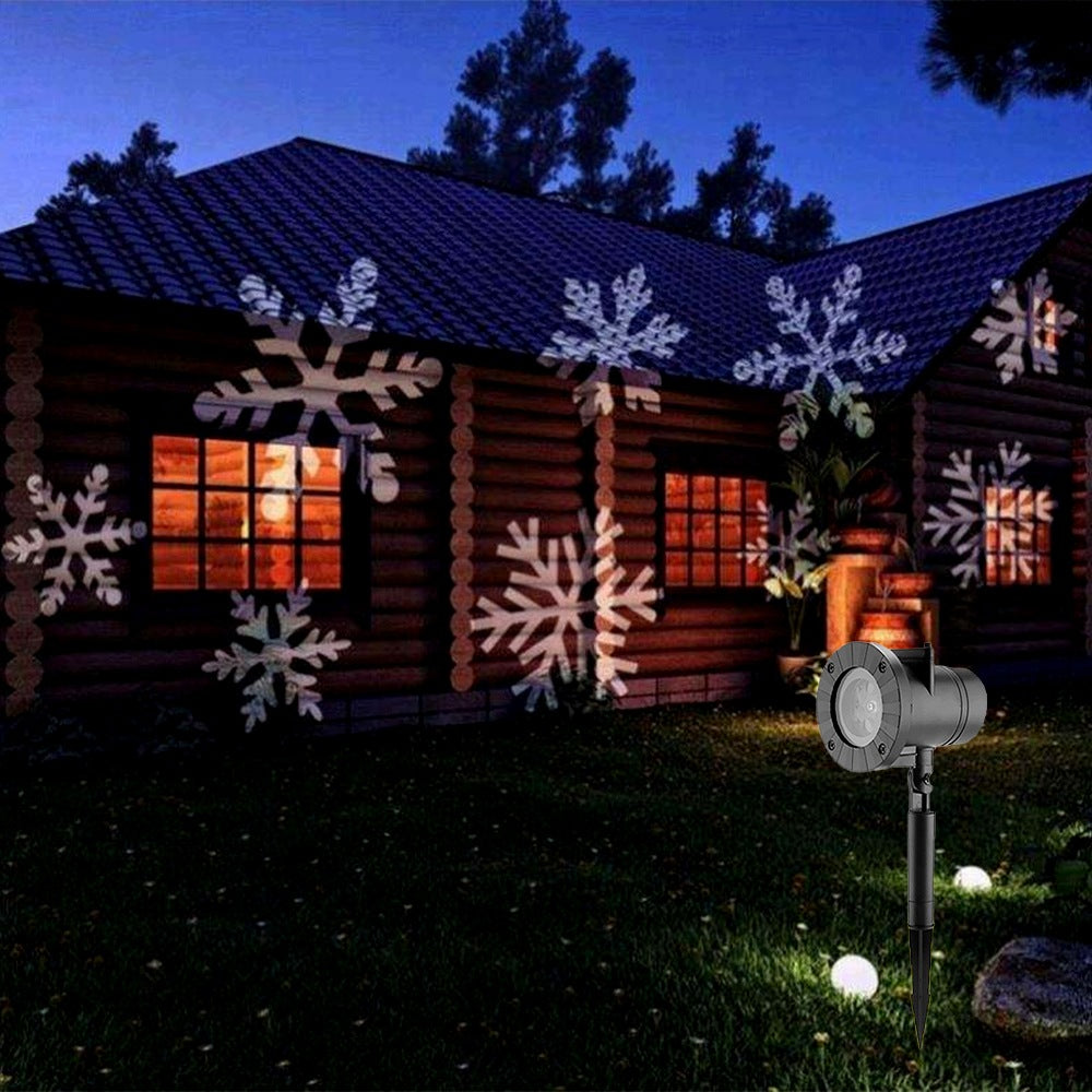 PROJECTOR LED LASER PROJECTOR FOR HOUSE ON THE WALL 12 SLIDES FOR REMOTE CONTROL IP65 Brand no brand