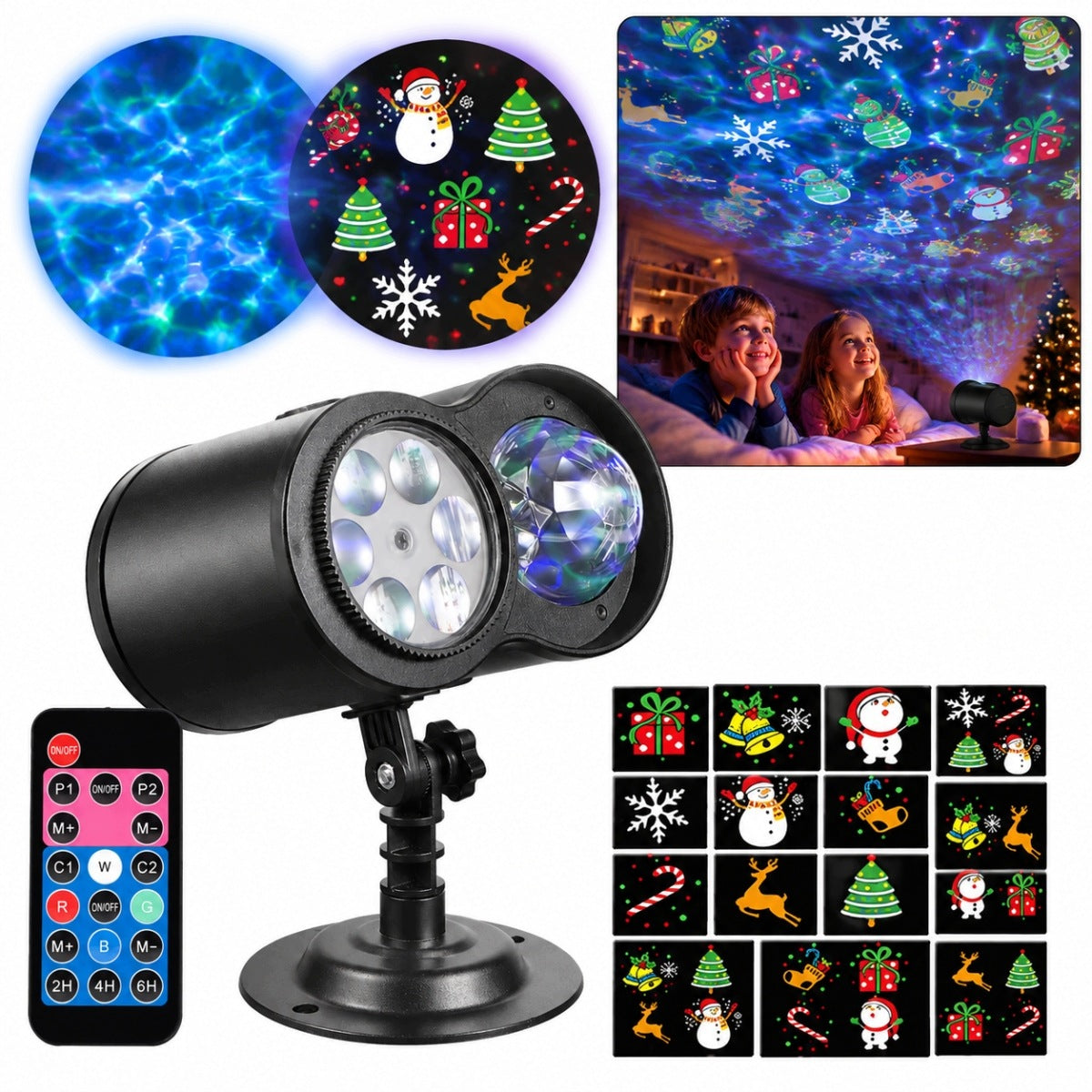 PROJECTOR LED PROJECTOR FOR HOUSE ON THE WALL FOR COURT HOLY CHRISTMAS