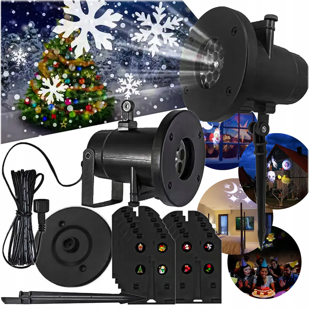 PROJECTOR OUTDOOR LASER PROJECTOR IP65 12 PATTERNS
