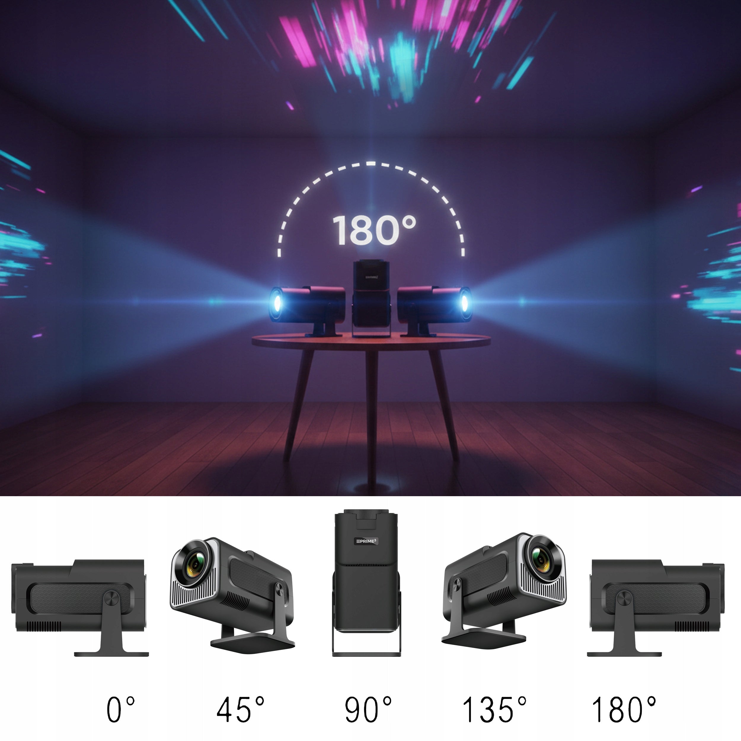 PROJECTOR SMART ANDROID 13 WiFi LED 40W HD PILOT 200 Cali HY320 Manufacturer code RTVPR127