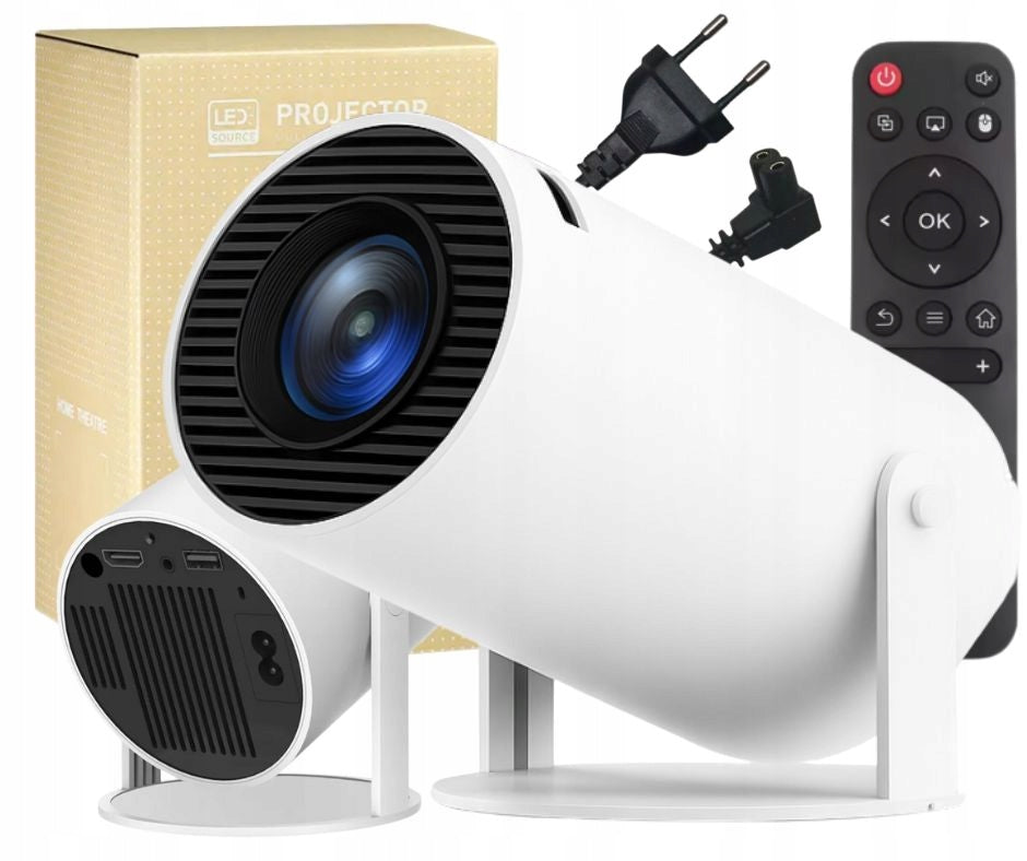 PROJECTOR SMART WIFI ANDROID TV 4K FULL HD BLUETOOTH HDMI UP TO 130"