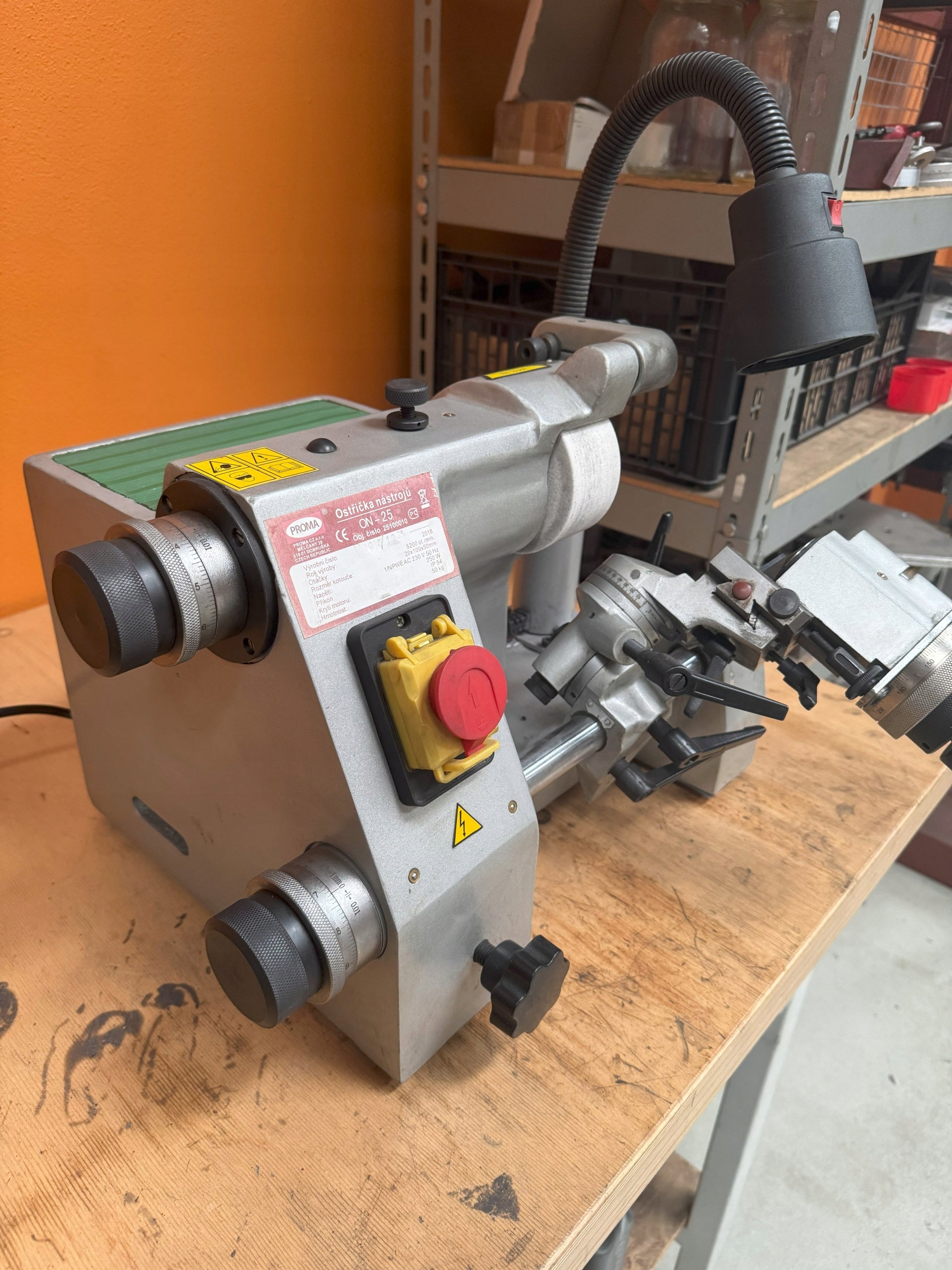 PROMA TOOL SHARPENER ON-25 Manufacturer code 25100010