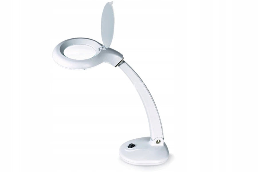 PROMED LED Stolní lampa s lupou LTM-30 bílá
