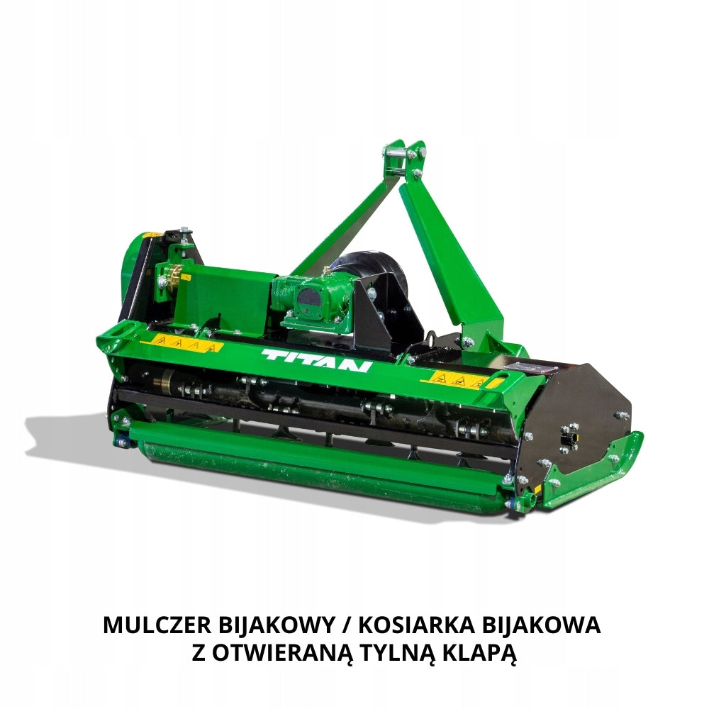 PROMOCJA! Kosiarka (mulczer) bijakowa 115 cm TITAN JAM-115 (otwarty tył) Manufacturer code JAM115