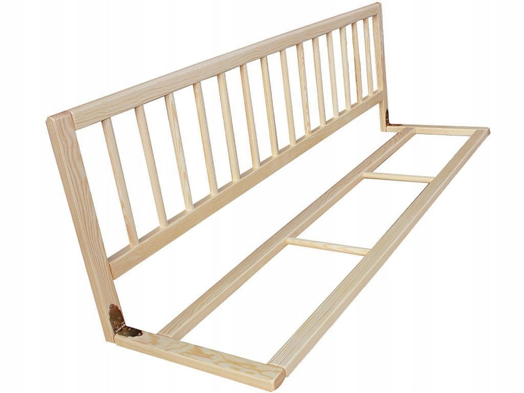PROTECTIVE BARRIER BED GATE LOCK - NATURAL PINE 112x40 cm Manufacturer code Barierka F.112.S.2309