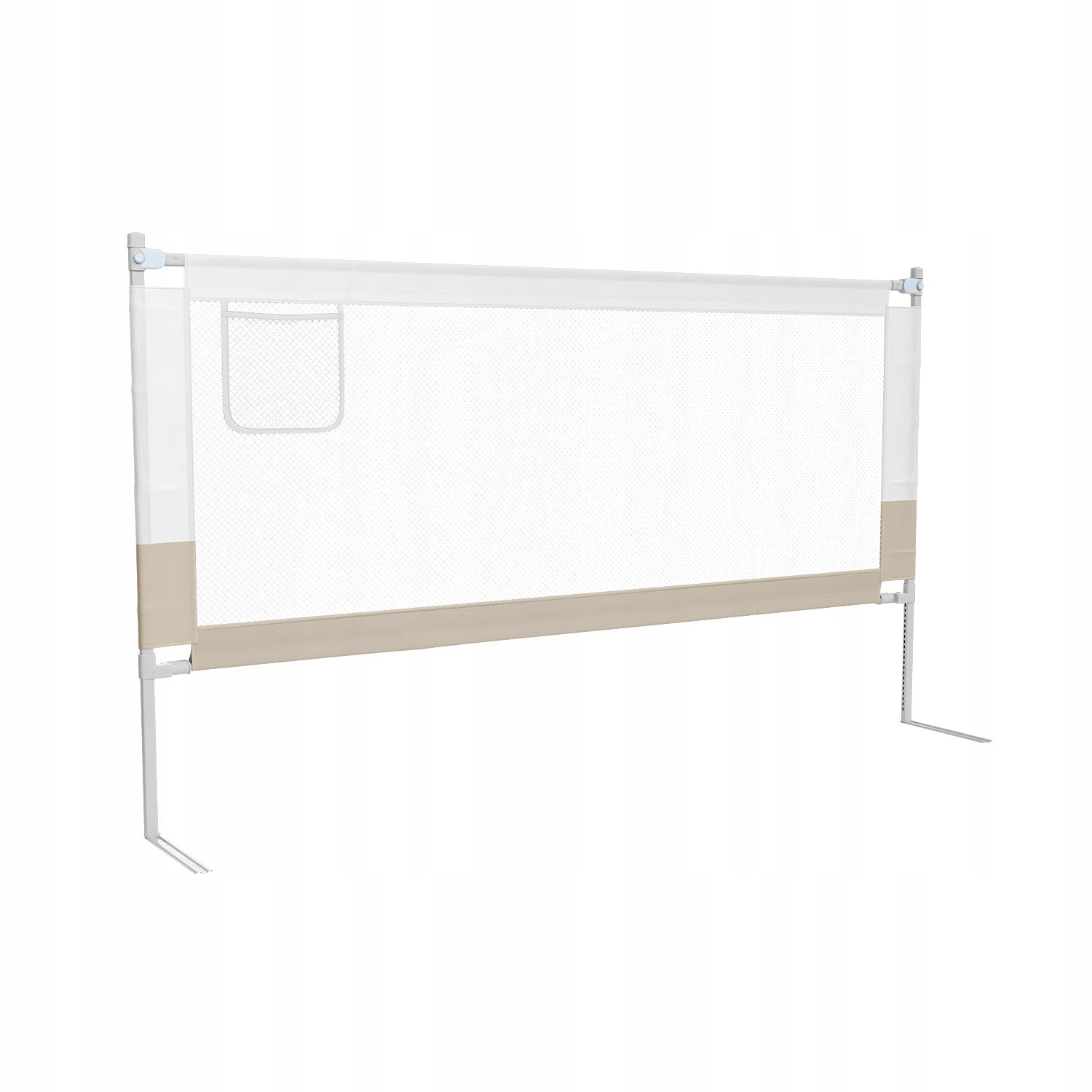 PROTECTIVE BARRIER FOR BED 180 CM PROTECTIVE FOR CHILD ADJUSTABLE BEIGE