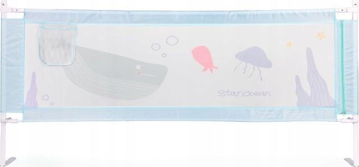 PROTECTIVE BARRIER FOR BED 200cm PROTECTION COVER FOR CHILDREN - ECOTOYS Manufacturer code BARIERKA OCHRONNA NA ŁÓŻKO 200cm 02