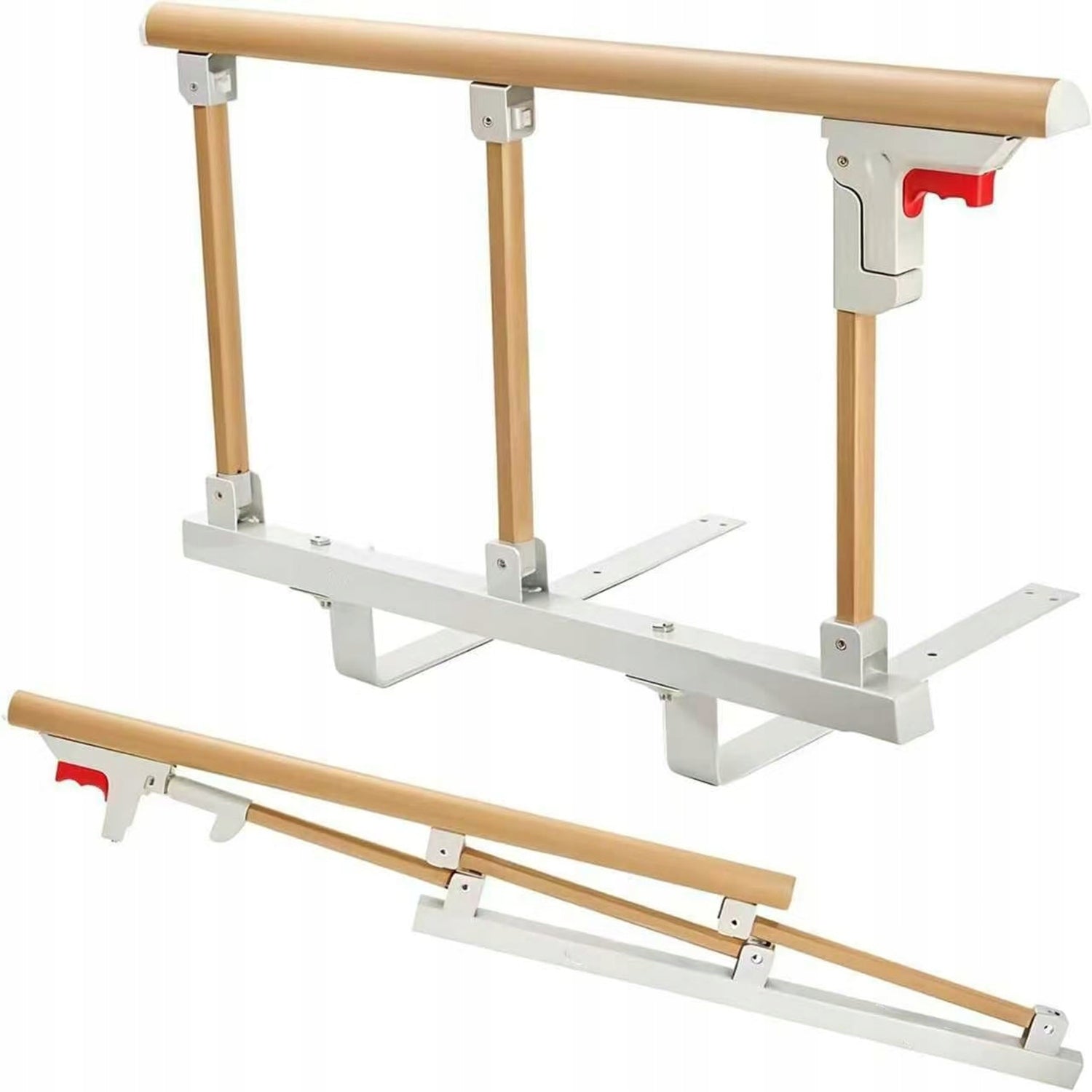 PROTECTIVE BARRIER FOR BED FOLDING 3-POSITION BED BARRIER 181KG