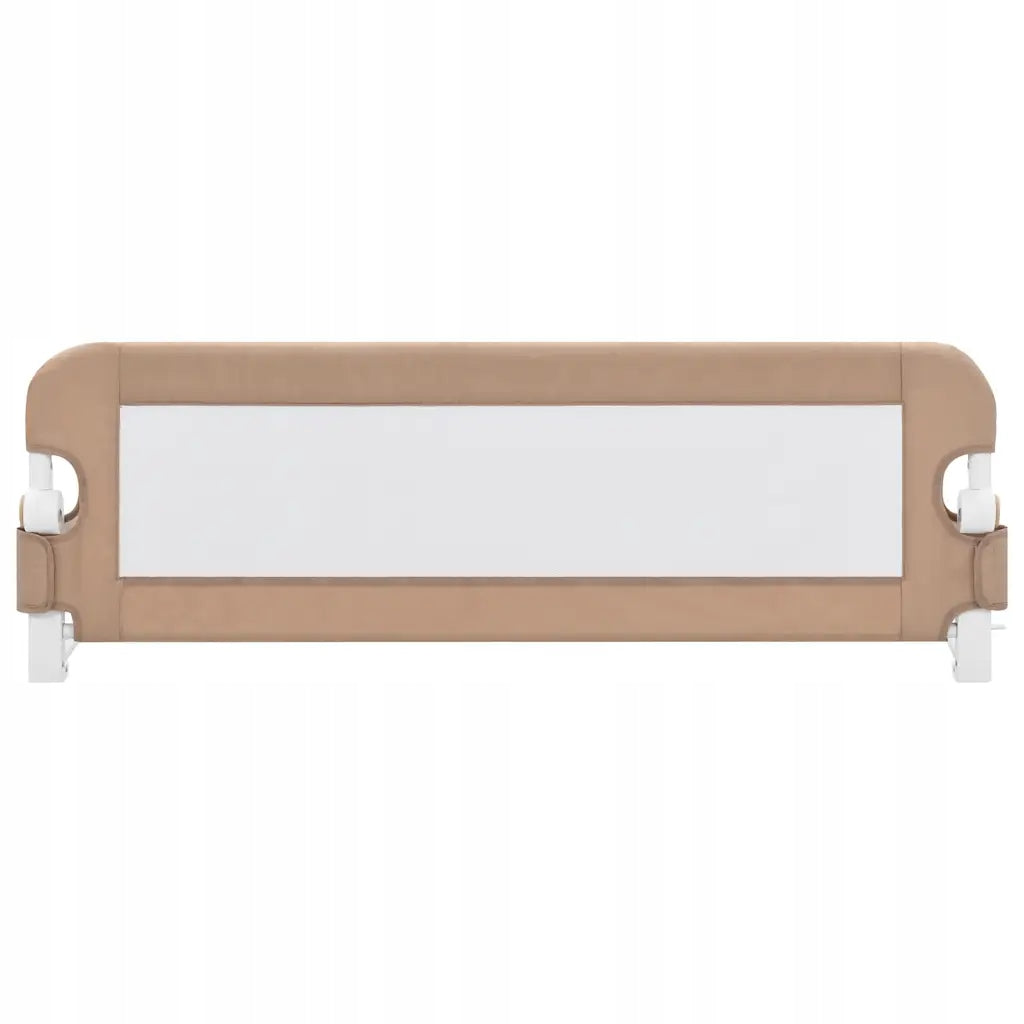 PROTECTIVE BARRIER FOR CHILDREN'S BED Folding Brown 122x44 cm Brand no brand