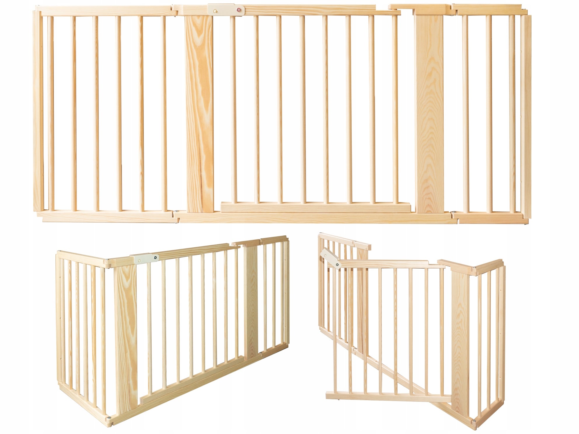 PROTECTIVE BARRIER LOCK GATE SECURING STAIRS FIREPLACE UP TO 163 cm