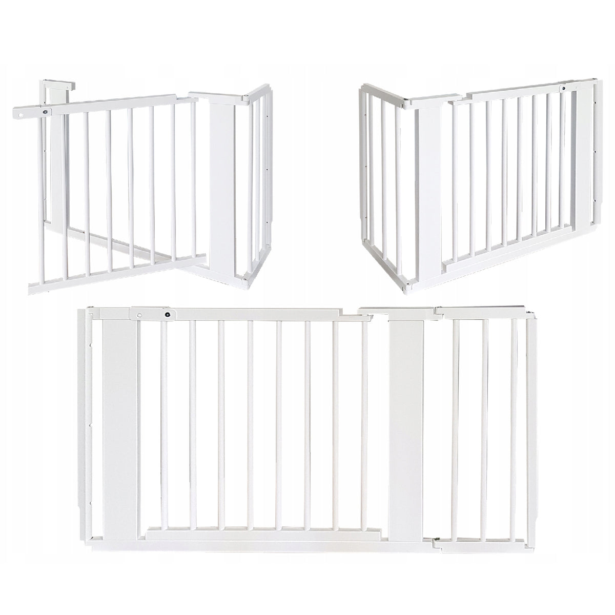 PROTECTIVE BARRIER SECURITY GATE LOCK DOOR STAIRS UP TO 118 cm