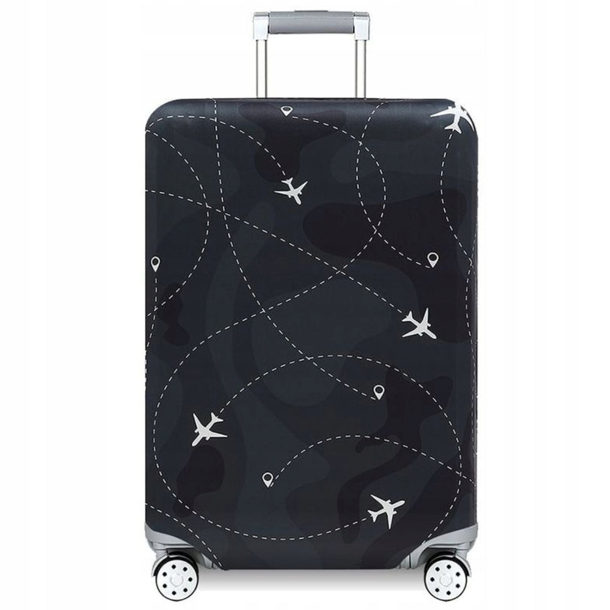 PROTECTIVE COVER BLACK FOR TRAVEL SUITCASE LUGGAGE 70x50x30 PREMIUM Packaging status original