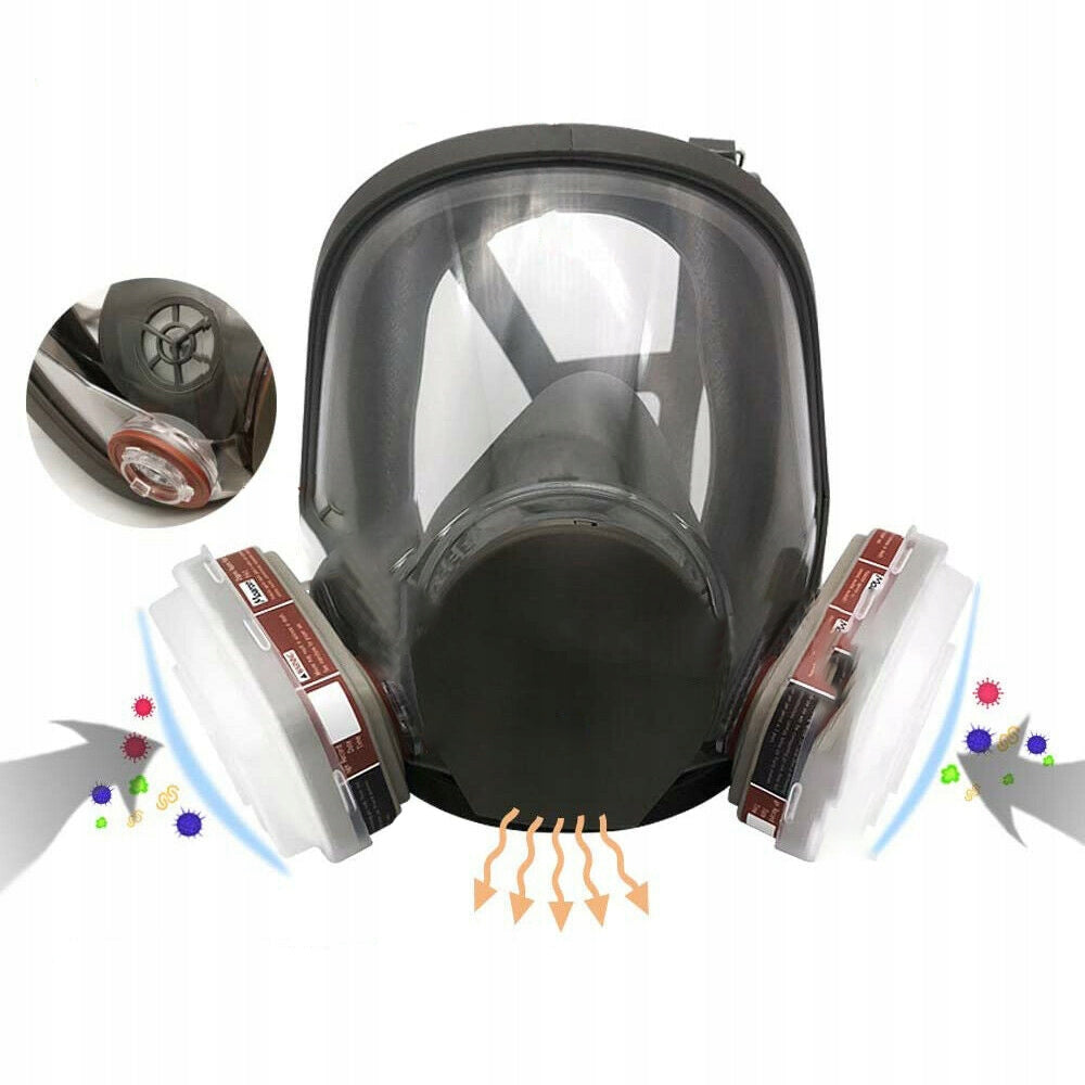 PROTECTIVE DUST MASK + 2X 7-IN-1 MULTIFUNCTION CARBON CARTRIDGES Packaging status original