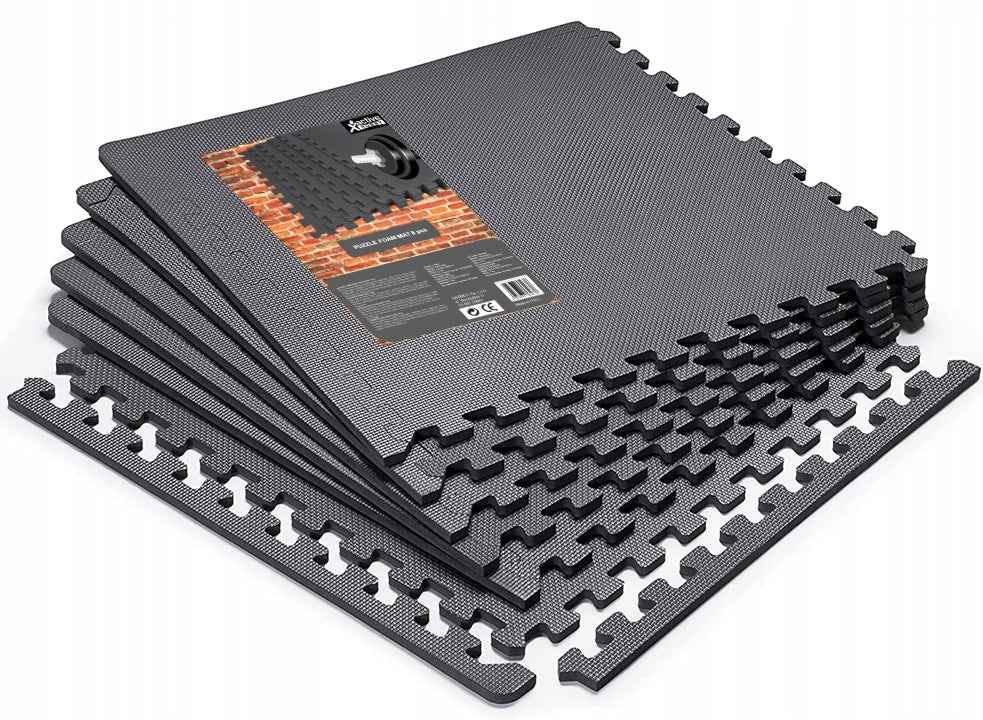PROTECTIVE FLOOR MAT PUZZLE FITNESS GYM FOR EQUIPMENT 120x180 x1,5cm