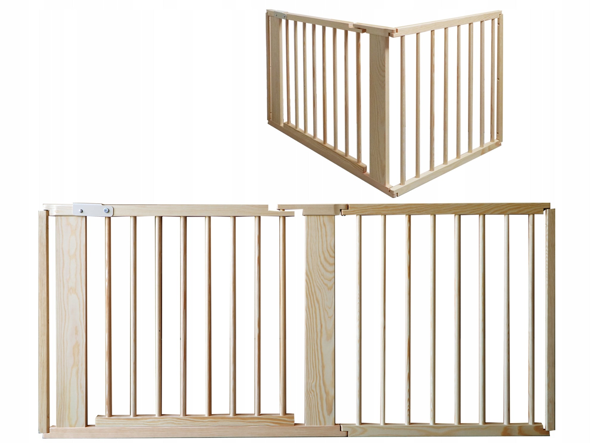 PROTECTIVE GATE BARRIER SECURING DOORS STAIRS FIREPLACE UP TO 155 cm Color transparent