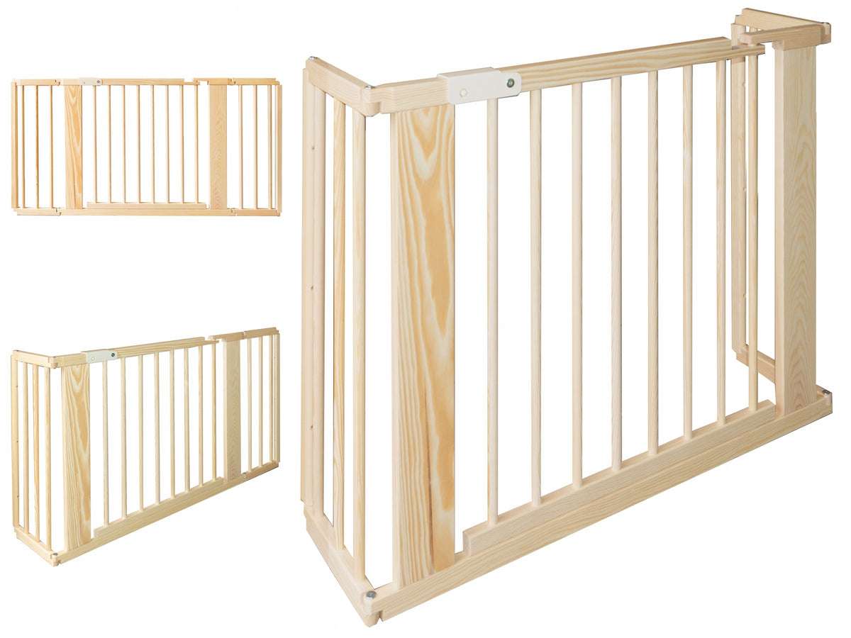 PROTECTIVE GATE BARRIER SECURING THE DOOR STAIRS FIREPLACE UP TO 141 cm