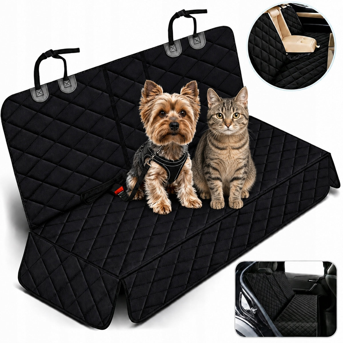 PROTECTIVE MAT COVER FOR REAR SEATS CAR SEAT COVER