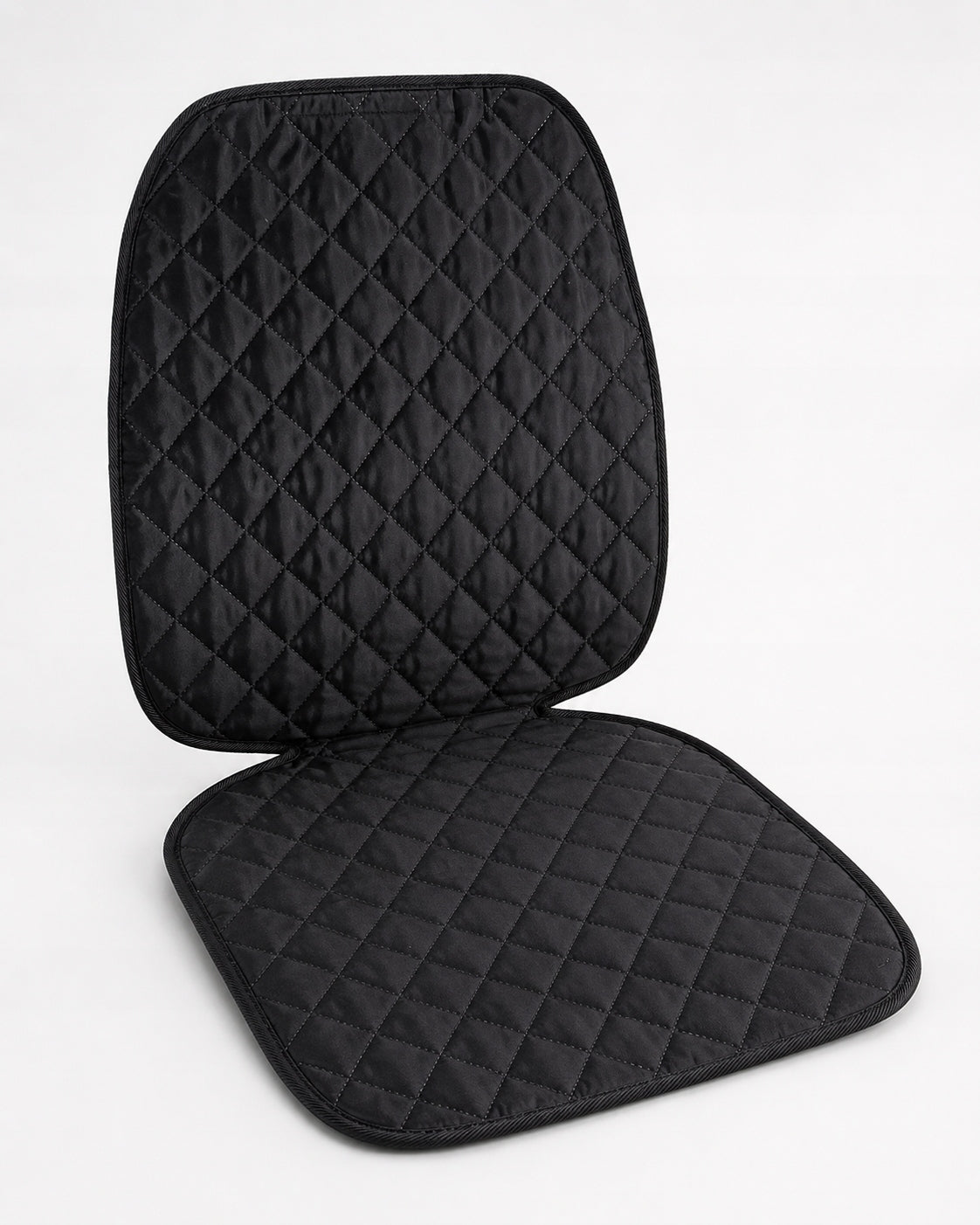 PROTECTIVE MAT FOR CAR SEAT BLACK QUILTED MATERIAL