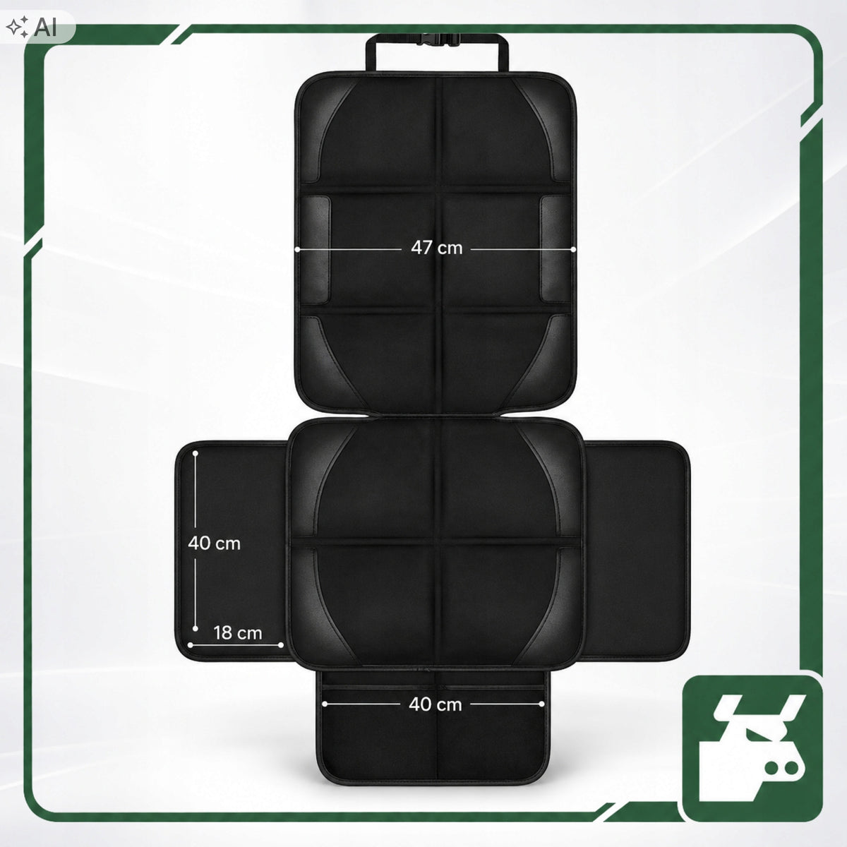 PROTECTIVE MAT FOR CAR SEAT COVER FOR SEAT PROTECTOR Packaging status original