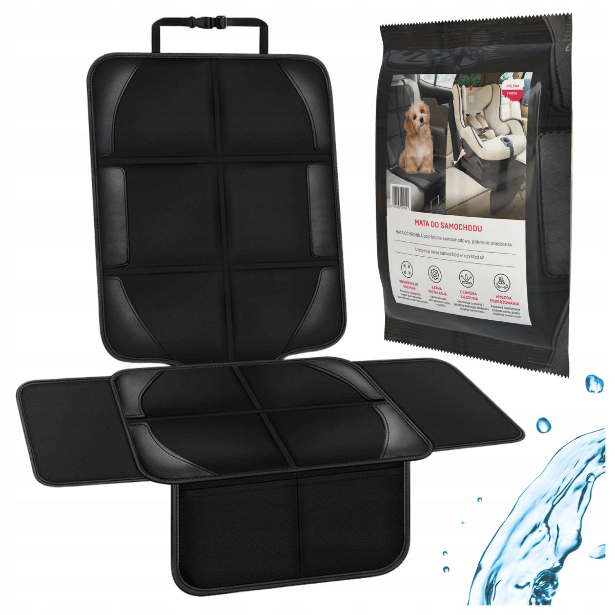 PROTECTIVE MAT under the seat Car seat for Baby Dog