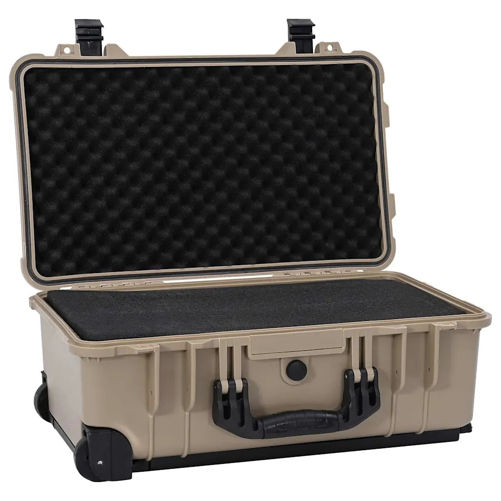PROTECTIVE TRAVEL SUITCASE for Equipment Camera Tools 56x35x23 cm Wheels Brand no brand