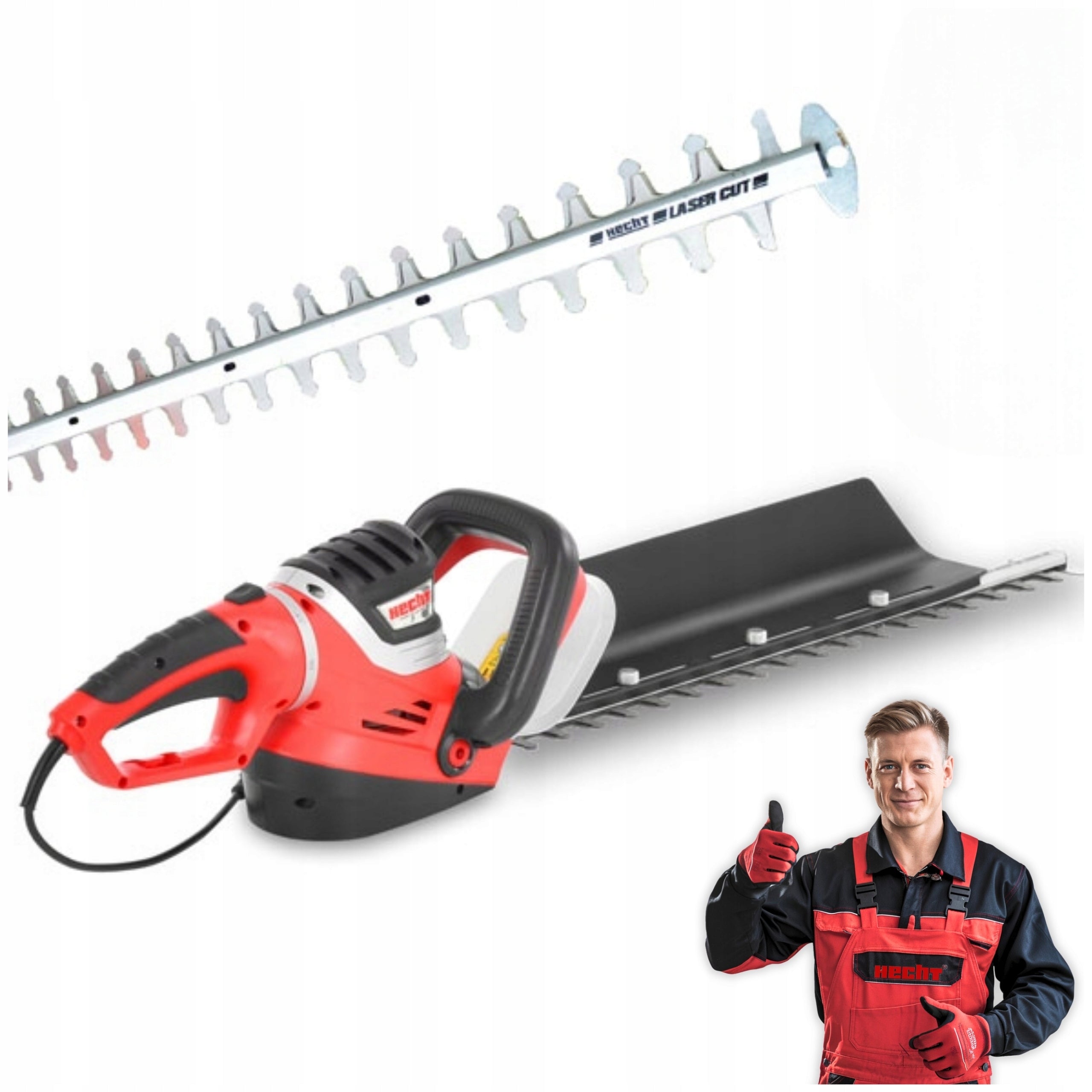 PRUNING SHEARS FOR HEDGE BRANCHES OF ELECTRIC BUSHES HECHT 611 750W 68CM