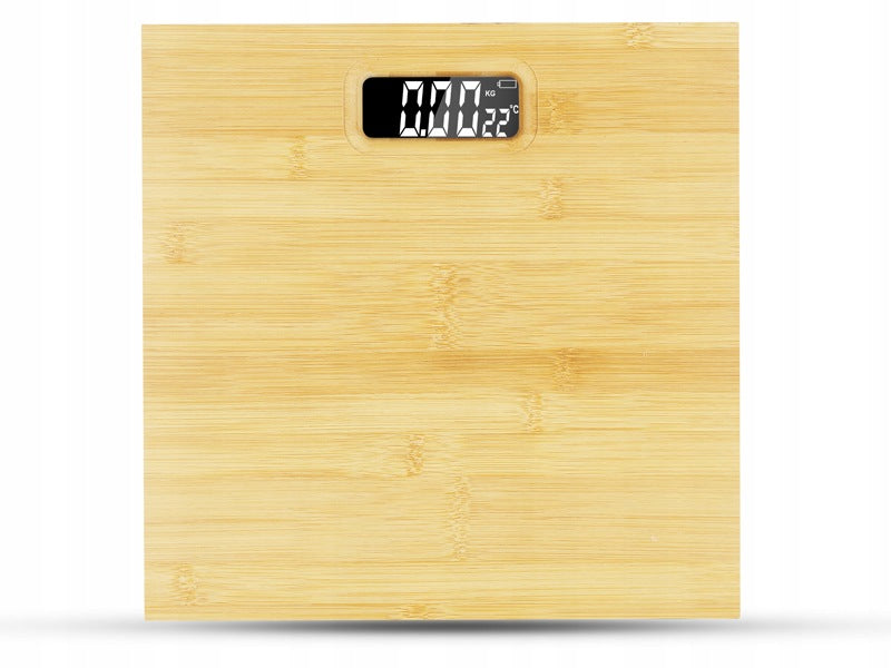 PS Bathroom scale LTC, bamboo