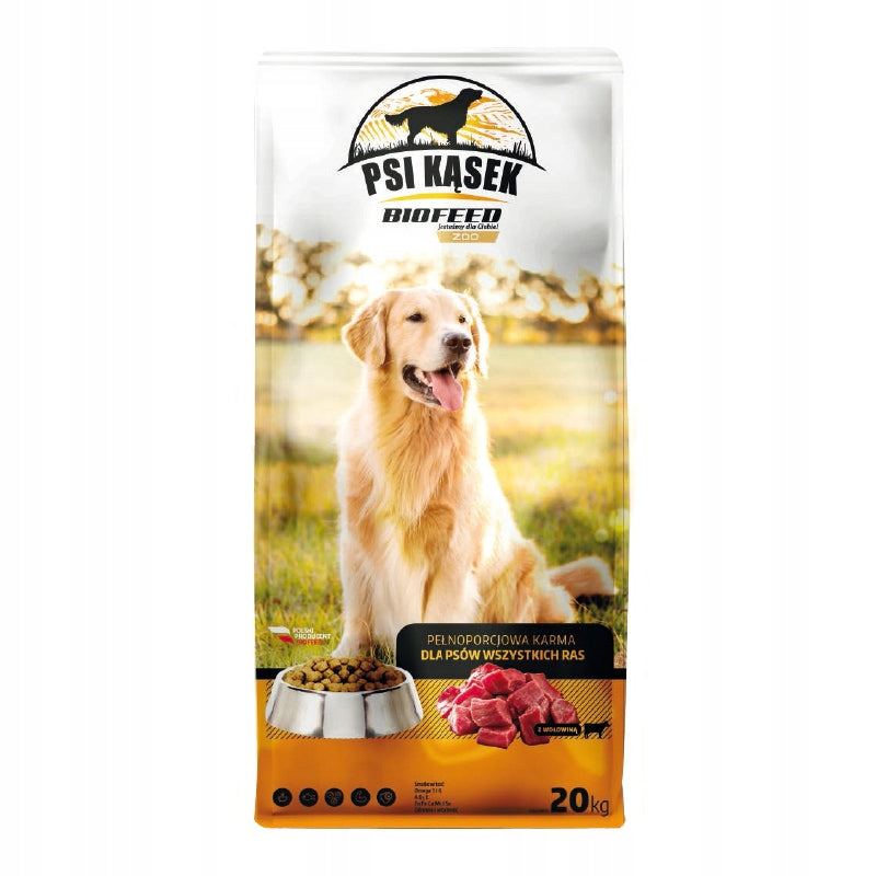 PSI MORSEL BioFEED Dog food with beef 20kg