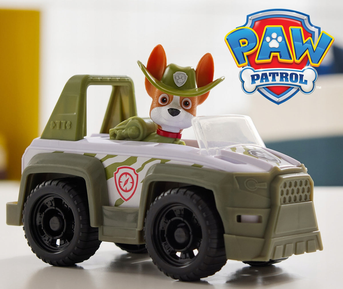 PSI PATROL TRACKER OFF-ROAD VEHICLE JEEP + FIGURINE Packaging status original