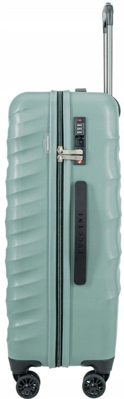 PU81S Puccini medium suitcase 55L polycarbonate Valencia 3,1kg Height 65 cm