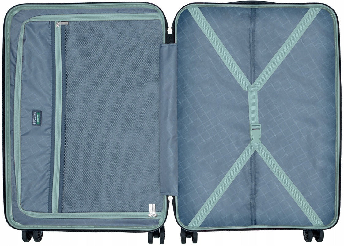 PU81S Puccini medium suitcase 55L polycarbonate Valencia 3,1kg Model Valencia