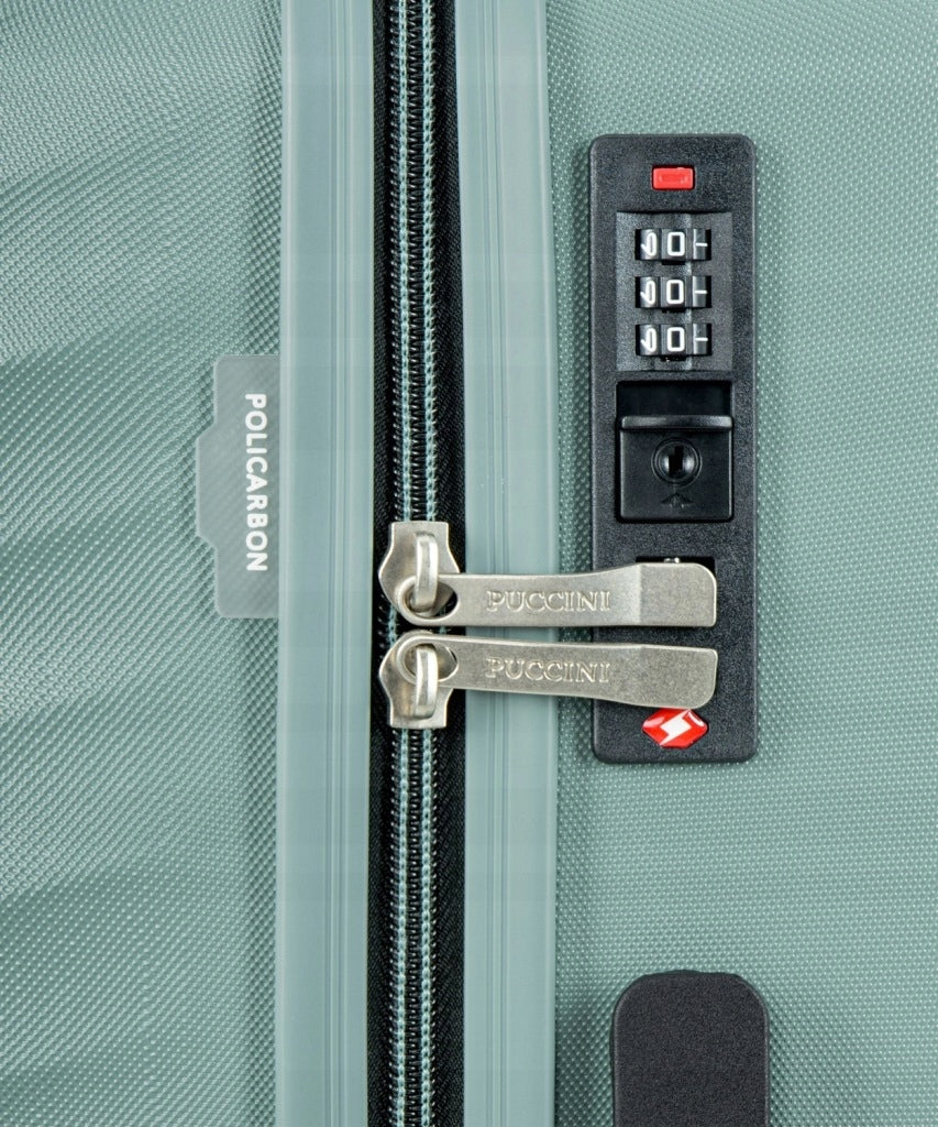 PU81S Puccini medium suitcase 55L polycarbonate Valencia 3,1kg Width (longer edge) 43 cm