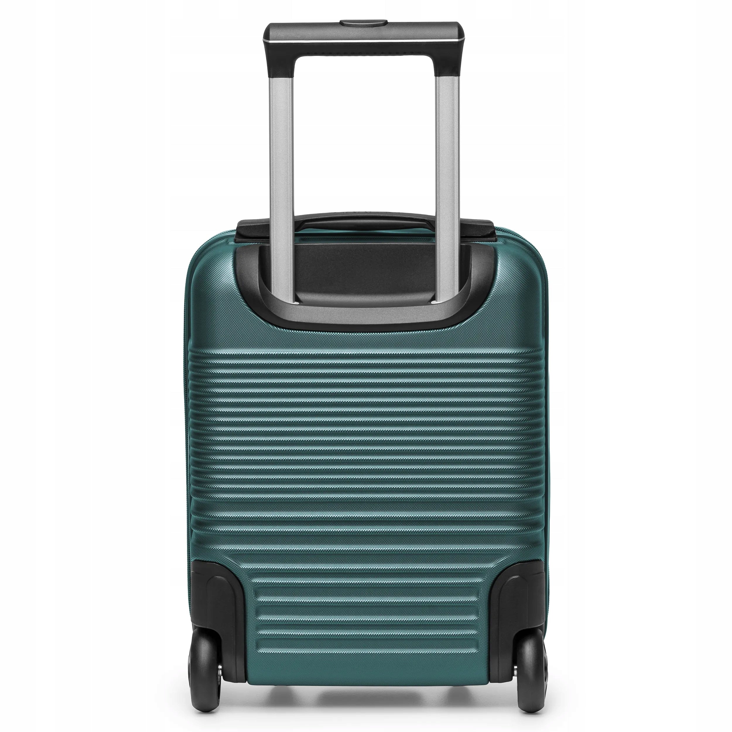PUCCINI Small Ryanair Wizzair Cabin Suitcase On Wheels Green ABS028D-5D Manufacturer code ABS028D-5D