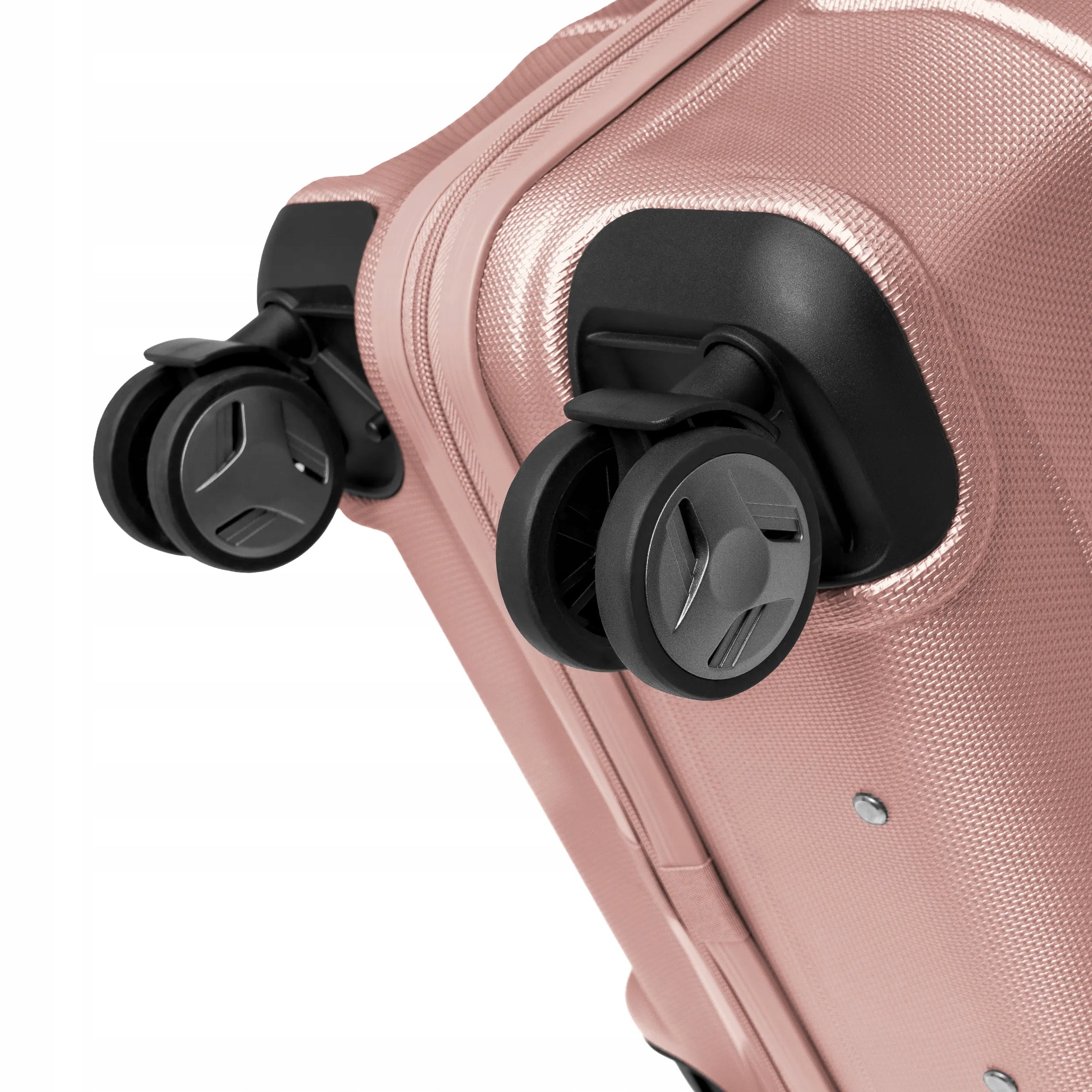 PUCCINI Travel Cabin Suitcase On Wheels Hard ABS Pink ABS030C-3C Width (longer edge) 40 cm