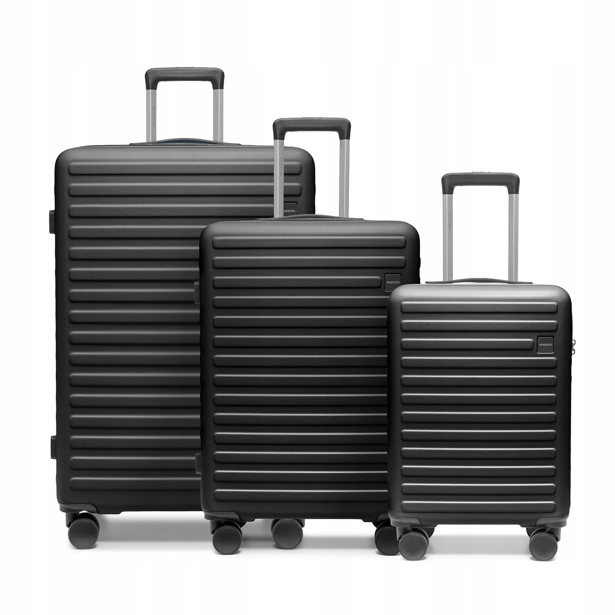 PUCCINI Travel Suitcase Set Large Medium Cabin PC 3in1 PC035-1