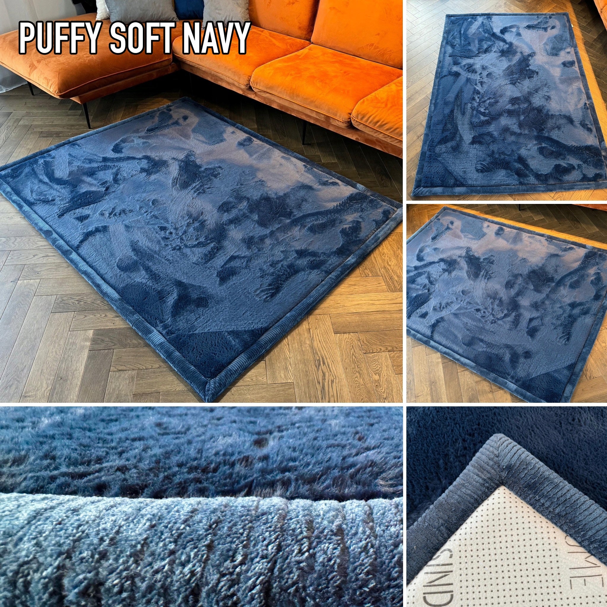 PUFFY SOFT CARPET RABBIT 80X150 THICK SOFT NON-SLIP COMFORTABLE Manufacturer code puffy soft 80x150