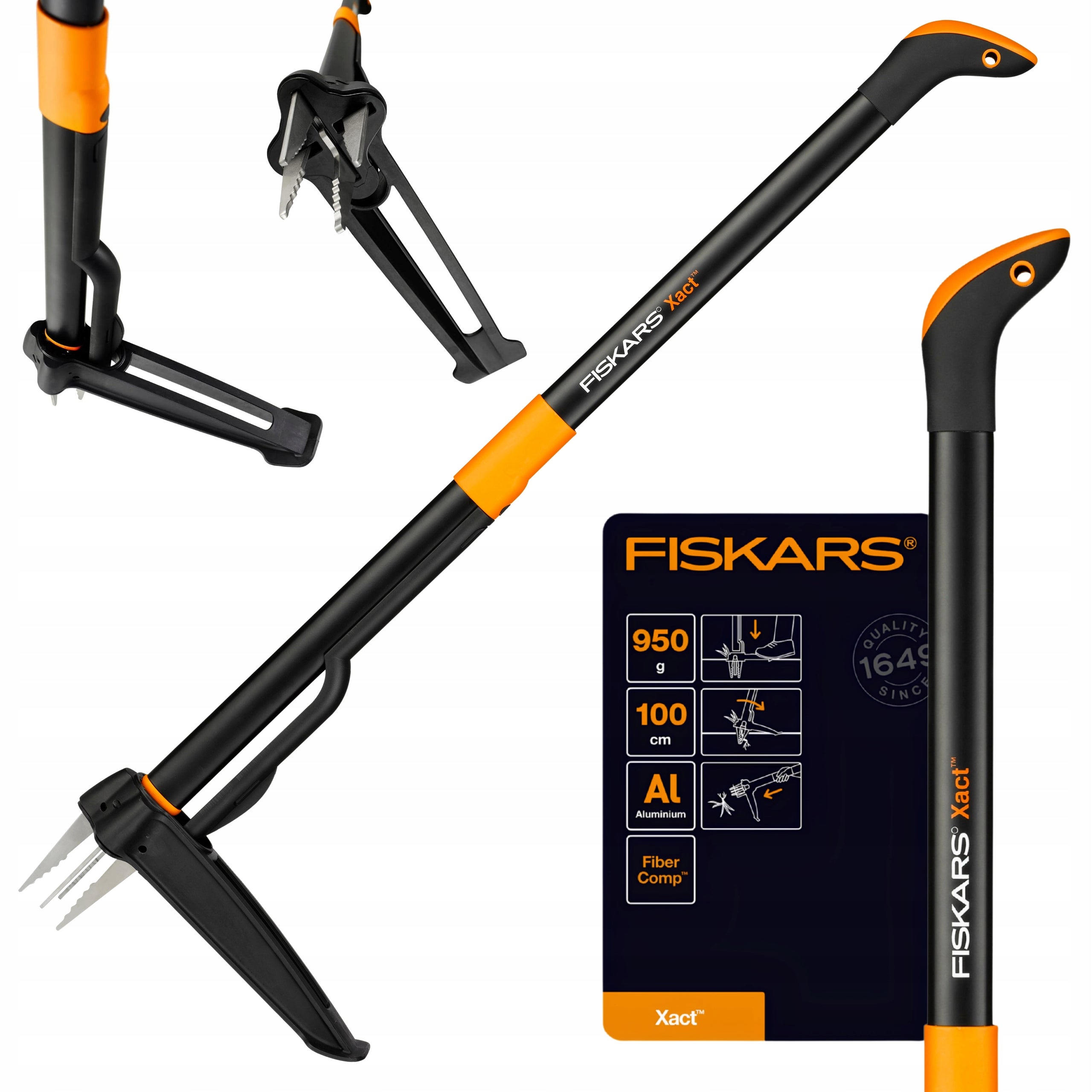 PULLER FISKARS XACT Weed Removal Tool Cutter Manufacturer code 1020126