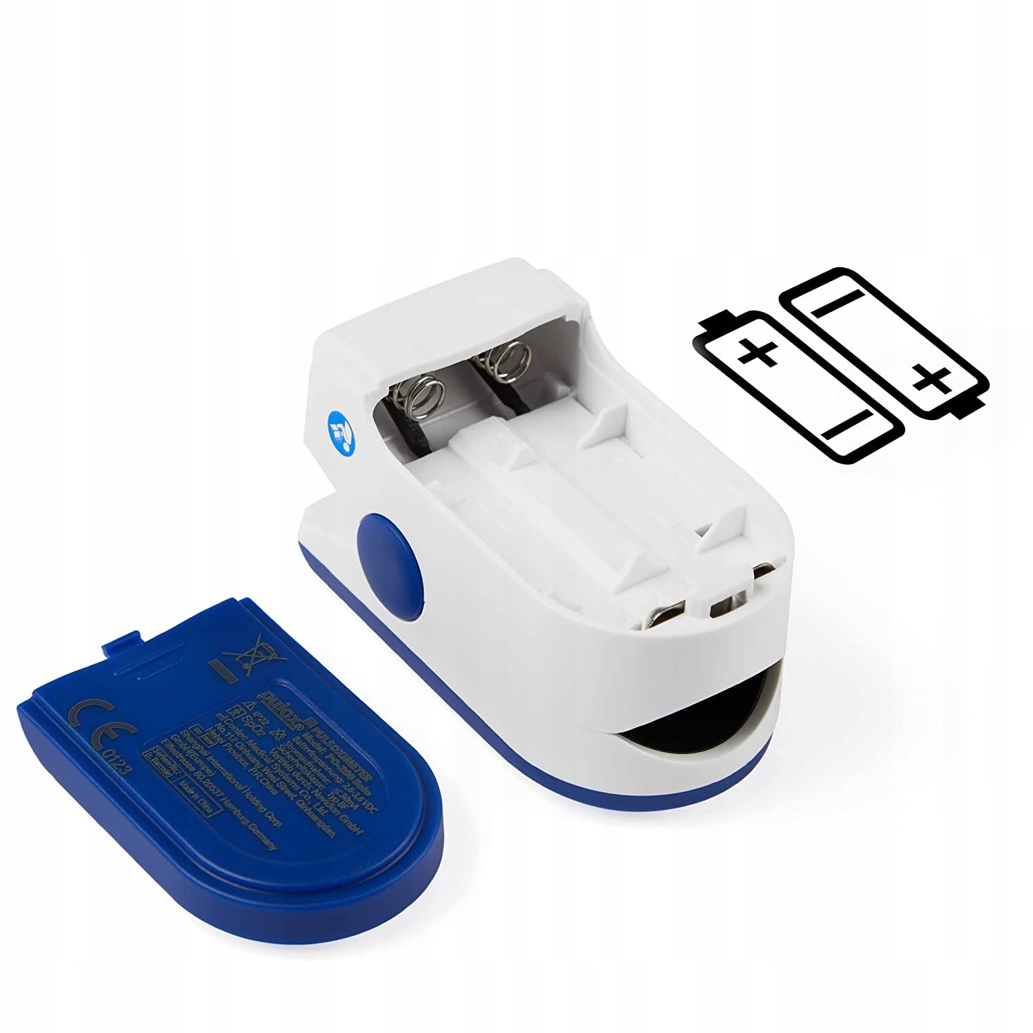 PULOX PO-200 Solo Pulse oximeter, finger pulse oximeter for heart rate measurement Medical device no
