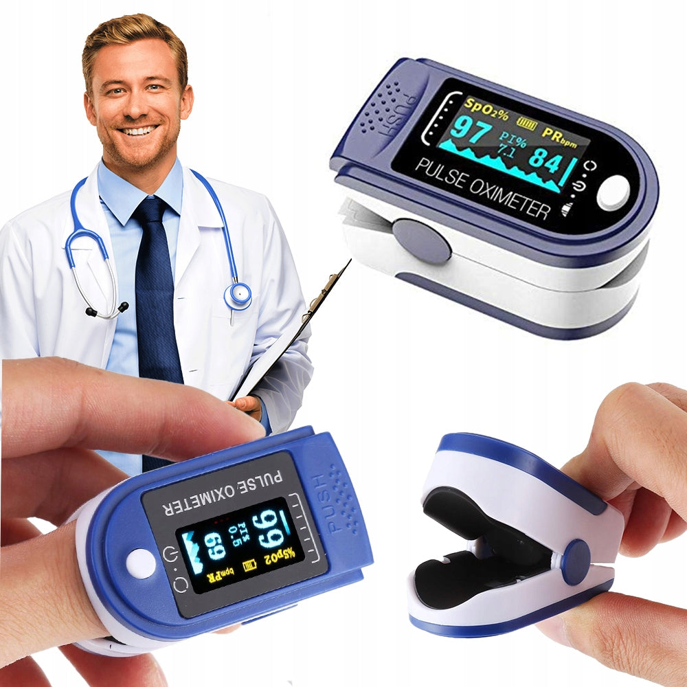PULSE OXIMETER FINGER PULSE MONITOR PULSE SATURATION OLED CE CERTIFIED