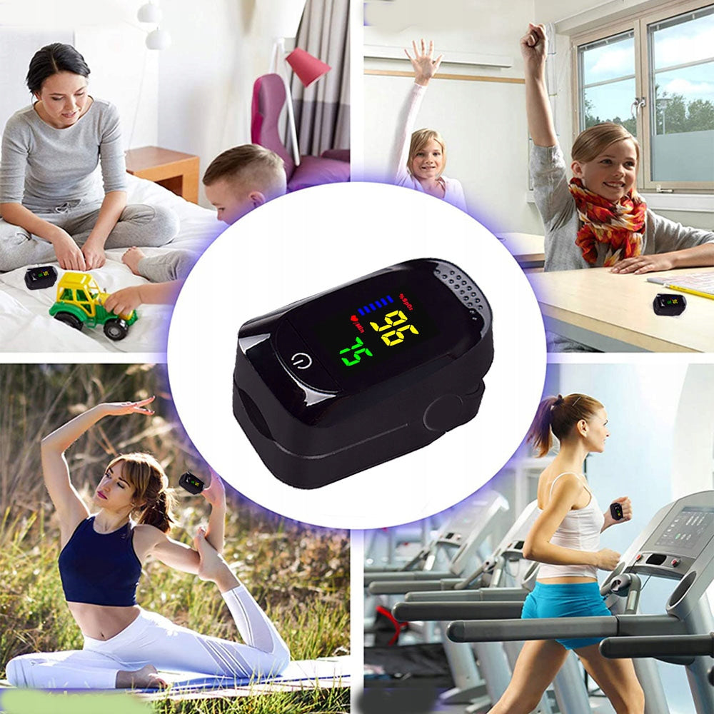 PULSE OXIMETER FINGER PULSE MONITOR SATURATION HEART RATE MEASURING DEVICE Medical device no