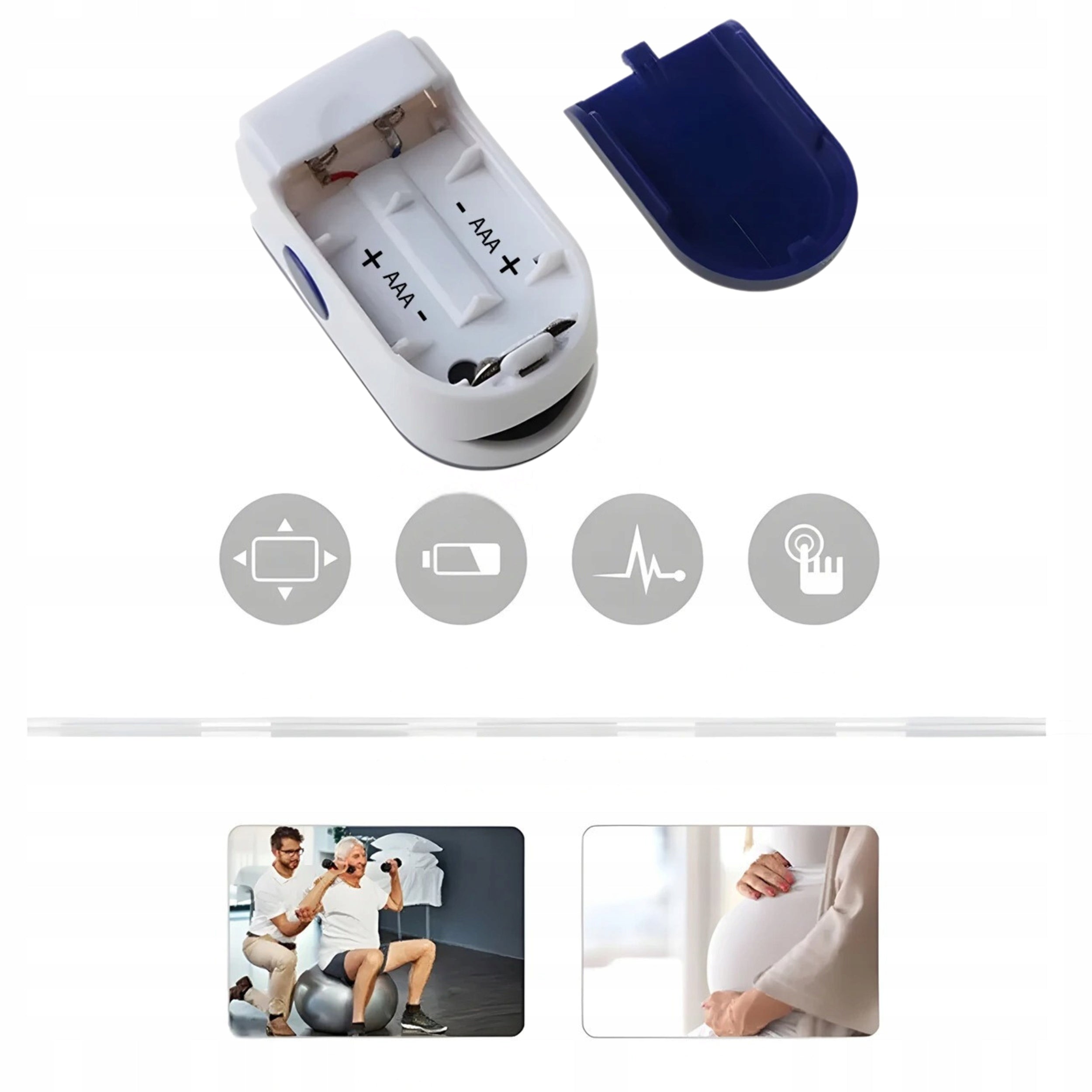 PULSE OXIMETER FOR SATURATION AND HEART RATE MEASUREMENT WITH DIGITAL DISPLAY Medical device no