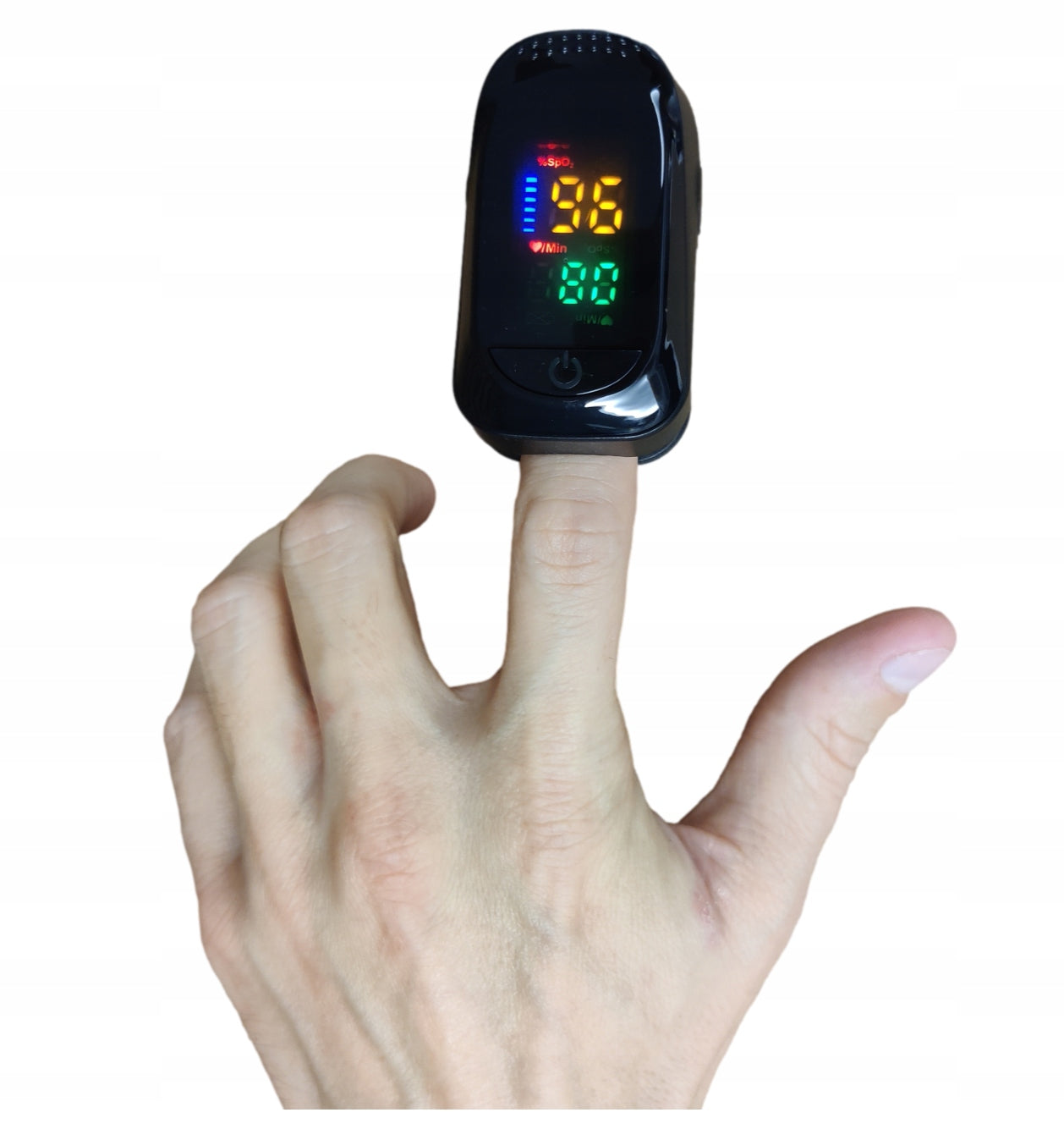 PULSE OXIMETER Finger Heart Rate Monitor SATURATION PULSE HEART RATE Accurate SpO2 + LANYARD Manufacturer code PULSOKSYMETR Pulsometr Napalcowy SATURACJA