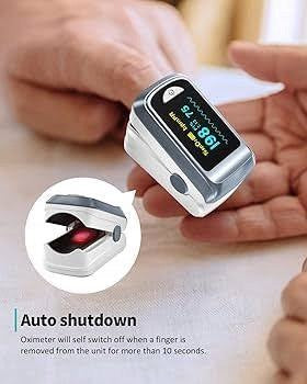 PULSE OXIMETER HOLFENRY OXYGEN SATURATION METER, HEART RATE MEASUREMENT JKS50BL Packaging status original