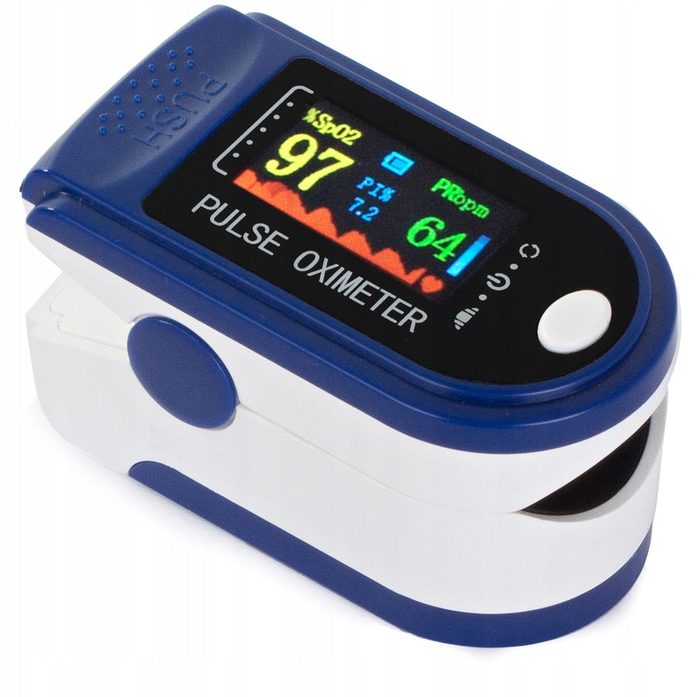 PULSOKSYMETR FINGER OLED HEART RATE MONITOR MEDICAL PULSE OXYGENATION LEASH Packaging status original