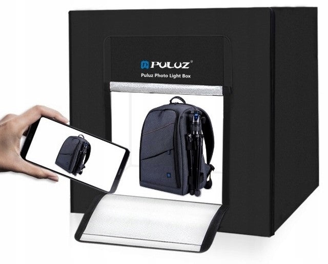 PULUZ PU5080 80x80cm Shadowless Light Box with 5500K LED for Product Photography Packaging status original